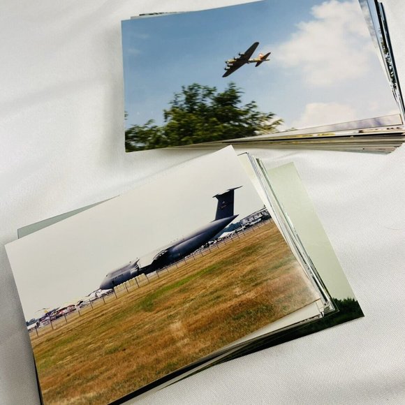 Vintage Lot Aviation Airplane Air Show Snapshot Photos Pictures Blue Angels 90s - Picture 12 of 12